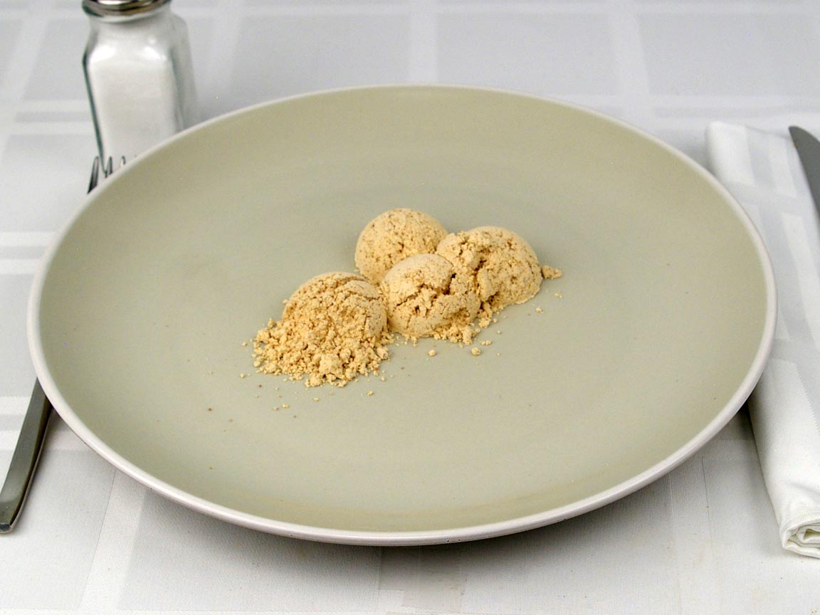 Calories in 4 Tbsp(s) of Peanut Butter - Powder