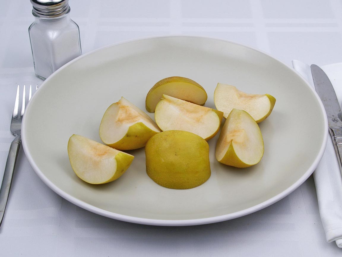 Calories in 1.75 pear(s) of Asian Pear