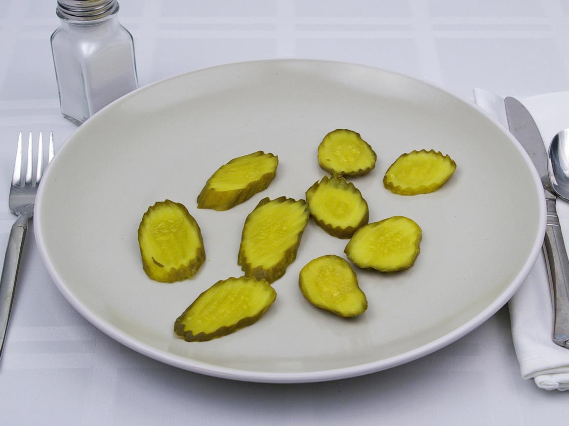 Calories in 9 chip(s) of Pickle - Dill Chips