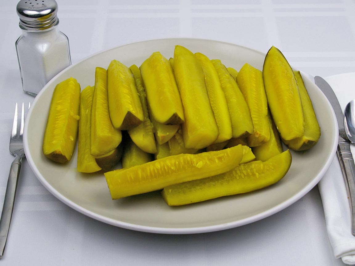 Calories in 24 spear(s) of Dill Spear Pickle