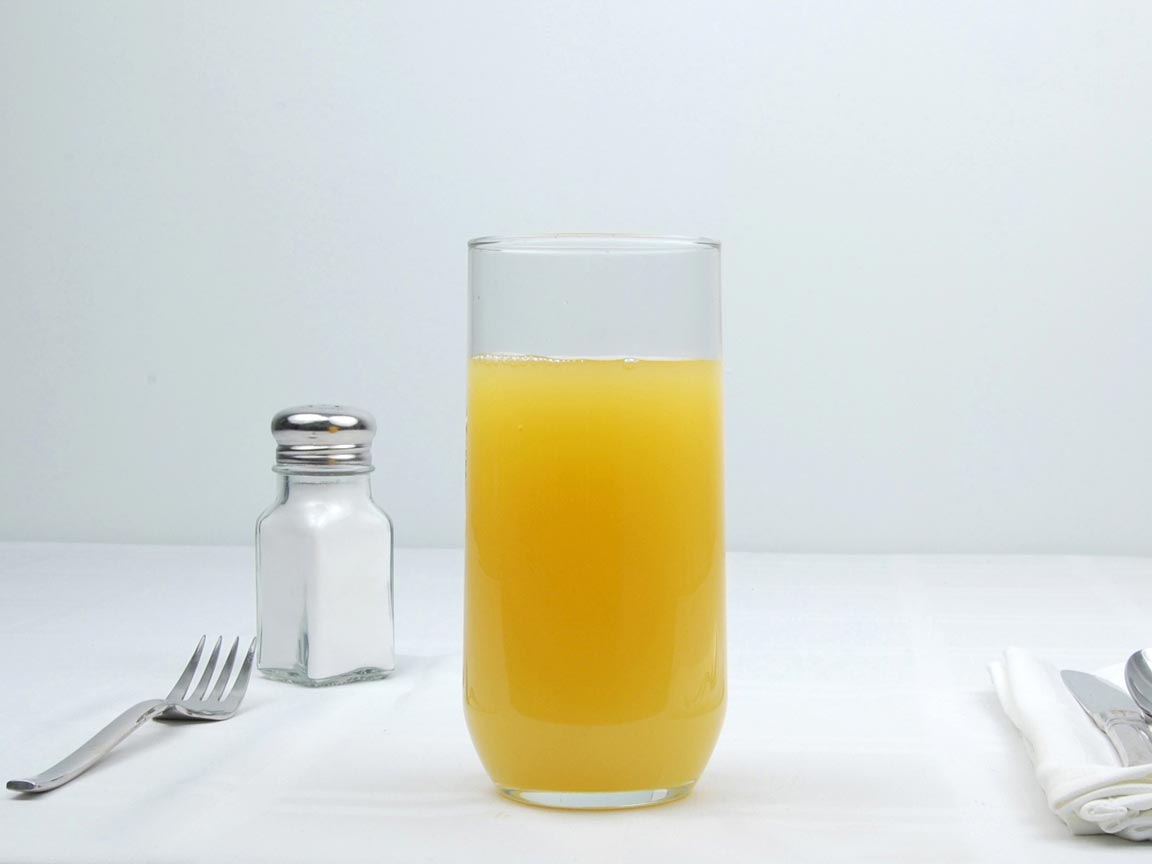 Calories in 12 fl oz(s) of Pineapple Juice