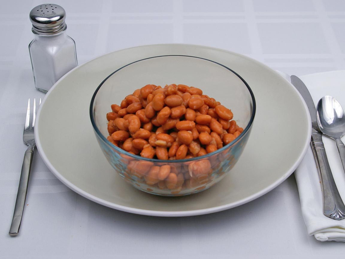 Calories in 2.5 cup(s) of Pinto Beans - Canned