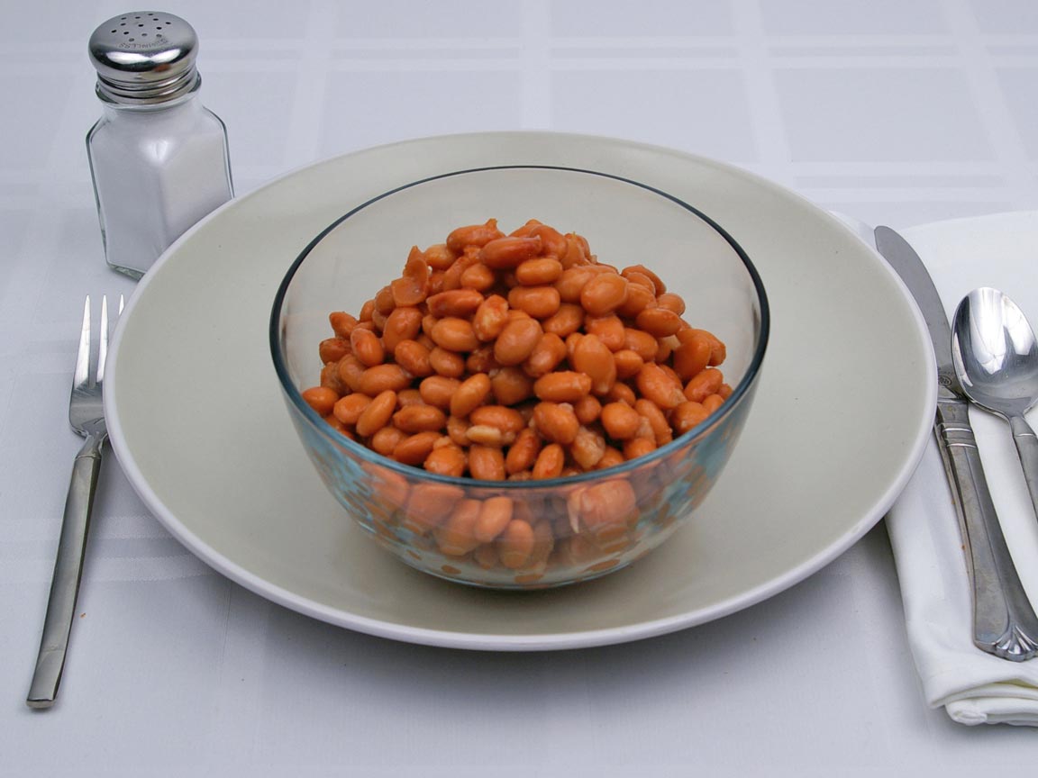 Calories in 2.75 cup(s) of Pinto Beans - Canned