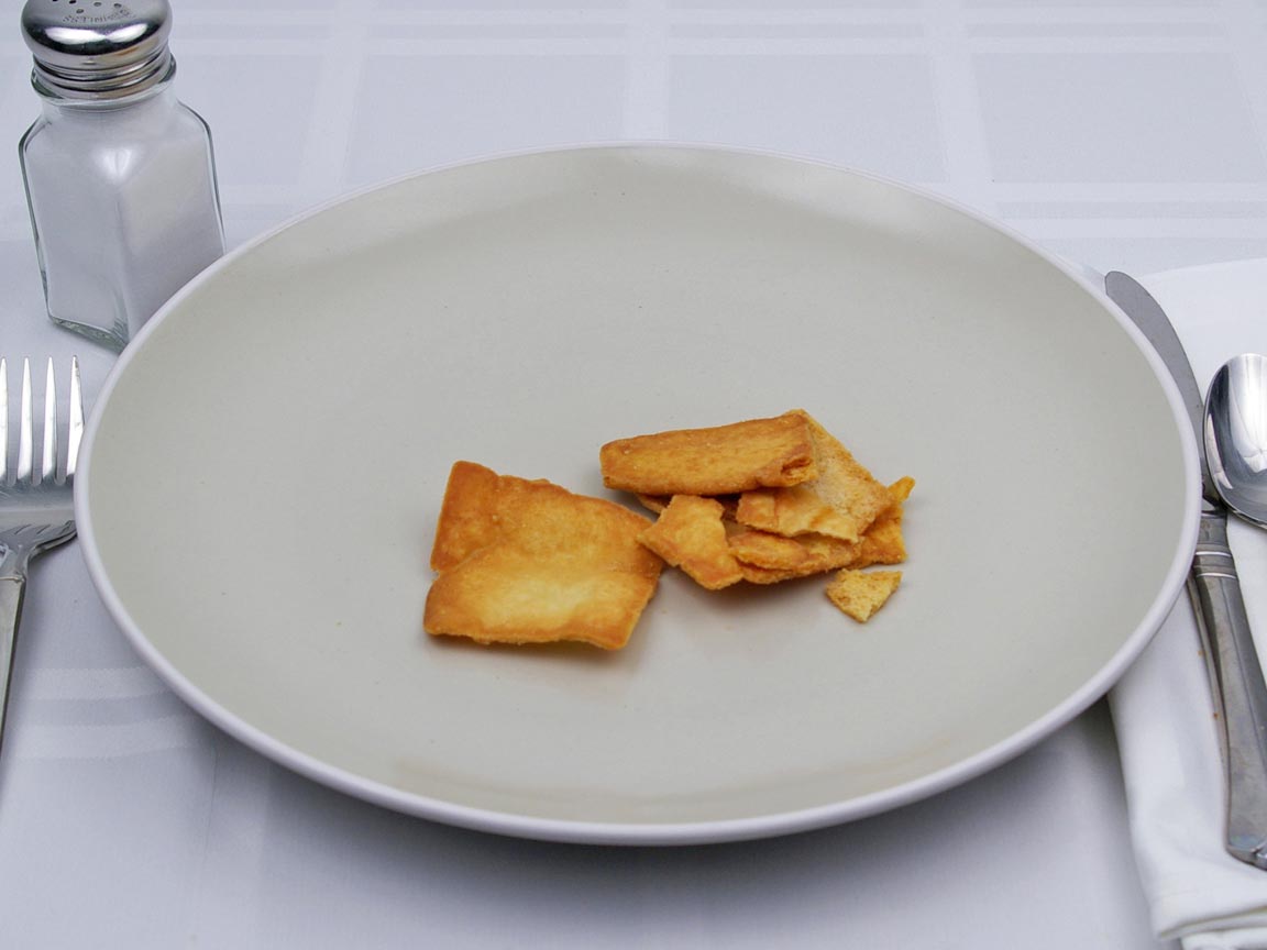 Calories in 14 grams of Pita Chips
