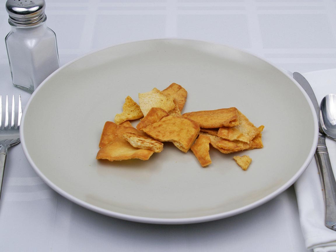 Calories in 28 grams of Pita Chips