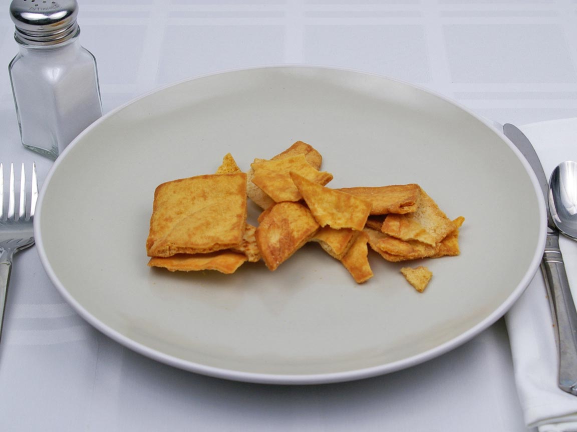 Calories in 42 grams of Pita Chips