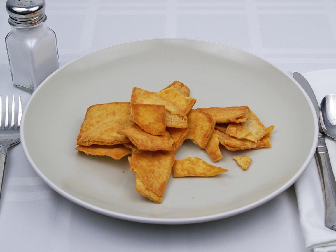 Calories in 56 grams of Pita Chips