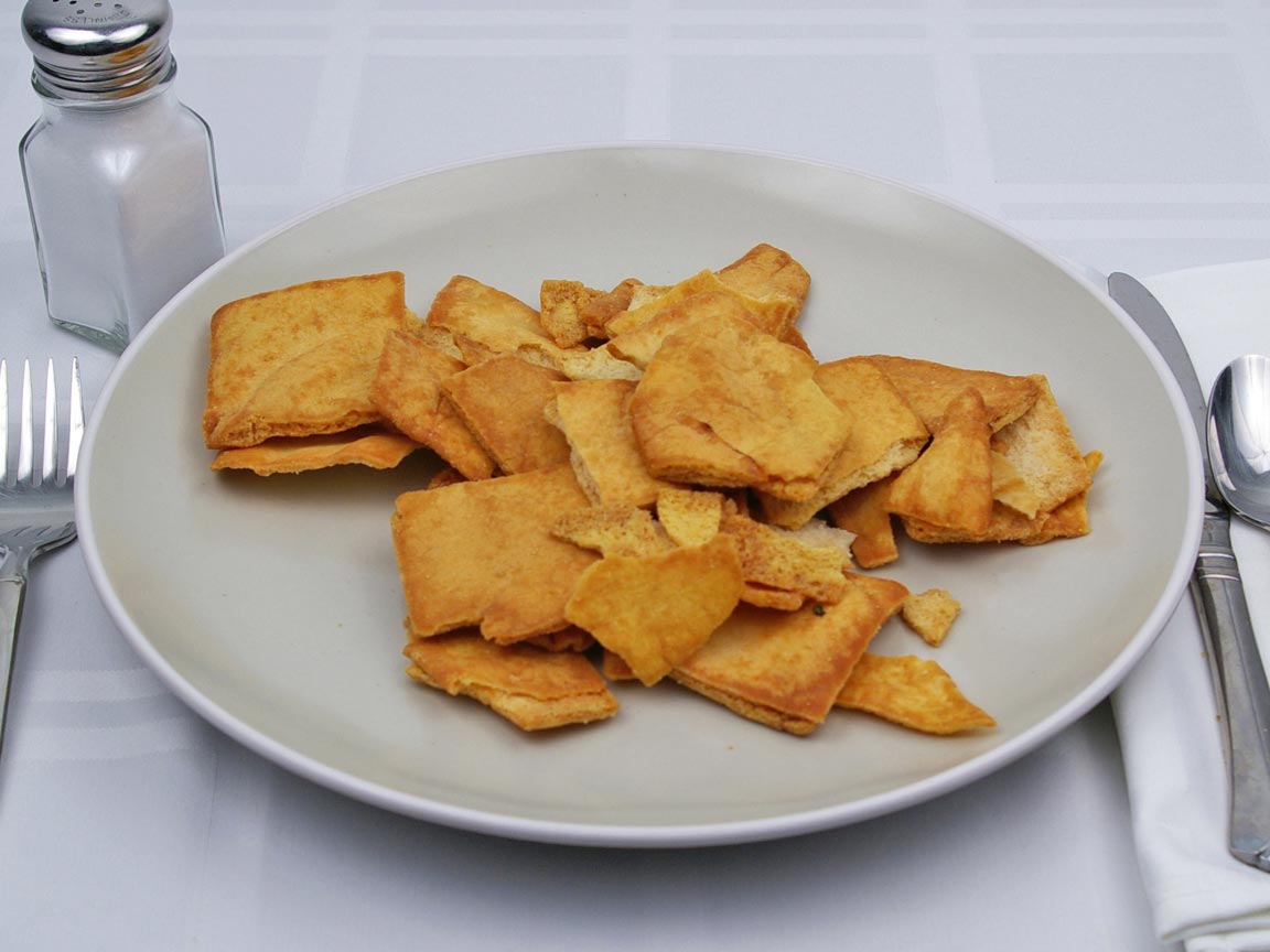 Calories in 113 grams of Pita Chips