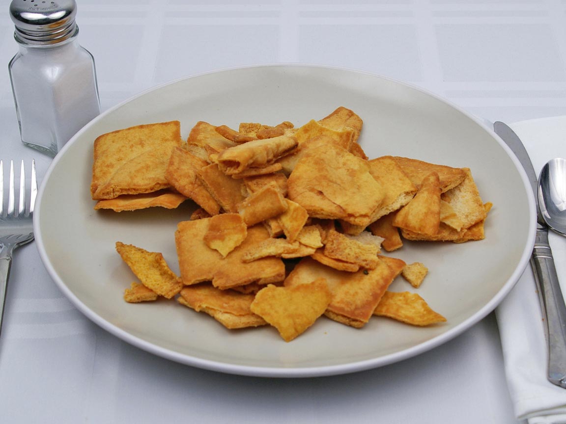 Calories in 127 grams of Pita Chips