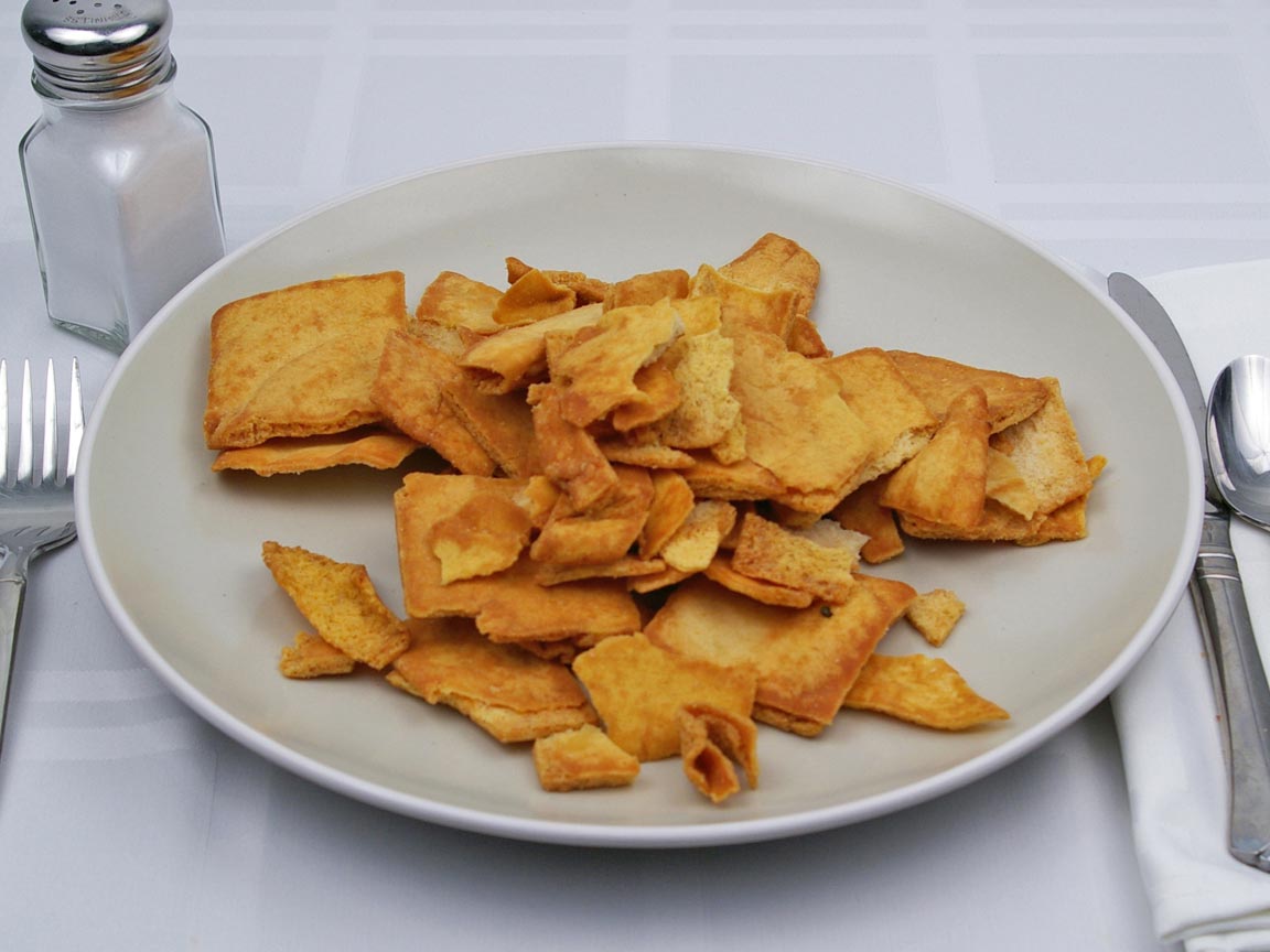 Calories in 141 grams of Pita Chips
