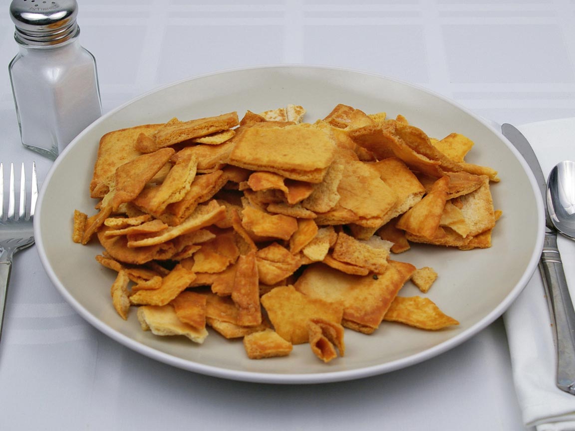 Calories in 198 grams of Pita Chips