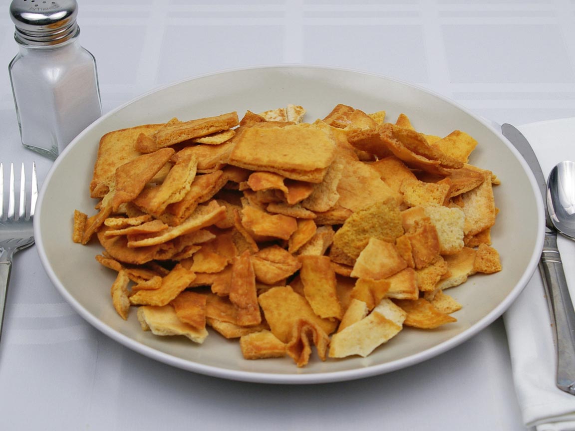 Calories in 212 grams of Pita Chips