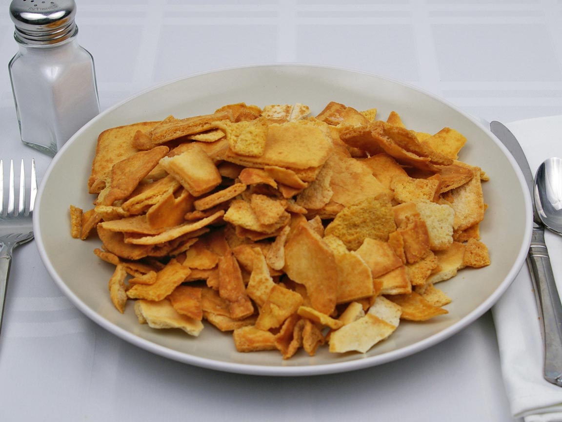 Calories in 226 grams of Pita Chips