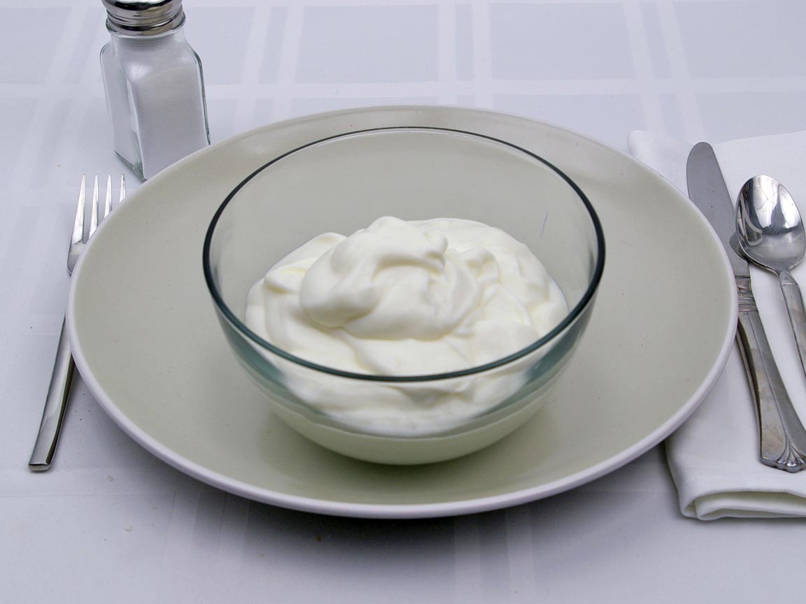 Calories in 2 cup(s) of Yogurt - Plain - Non Fat