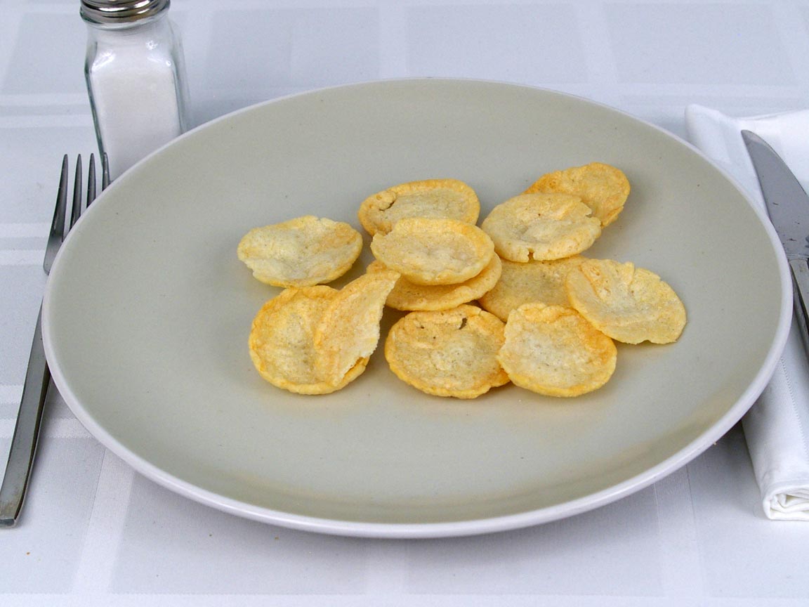 Calories in 14 grams of Pop Chips Sea Salt Potato