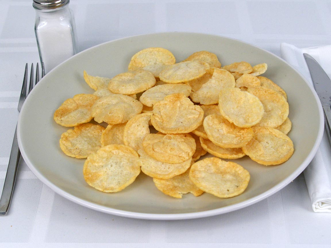 Calories in 42 grams of Pop Chips Sea Salt Potato