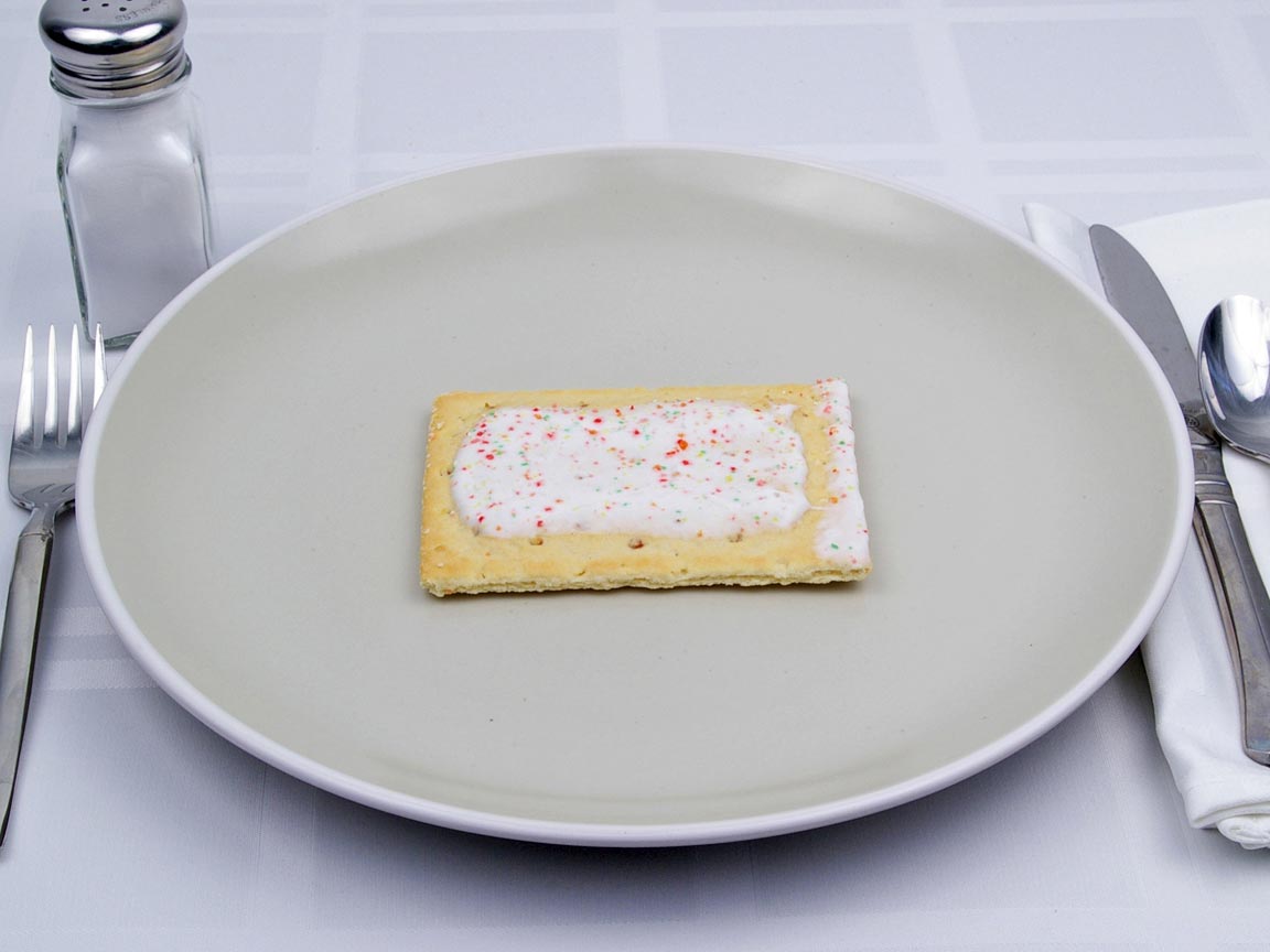 Calories in 1 pastry(ies) of PopTarts - Frosted