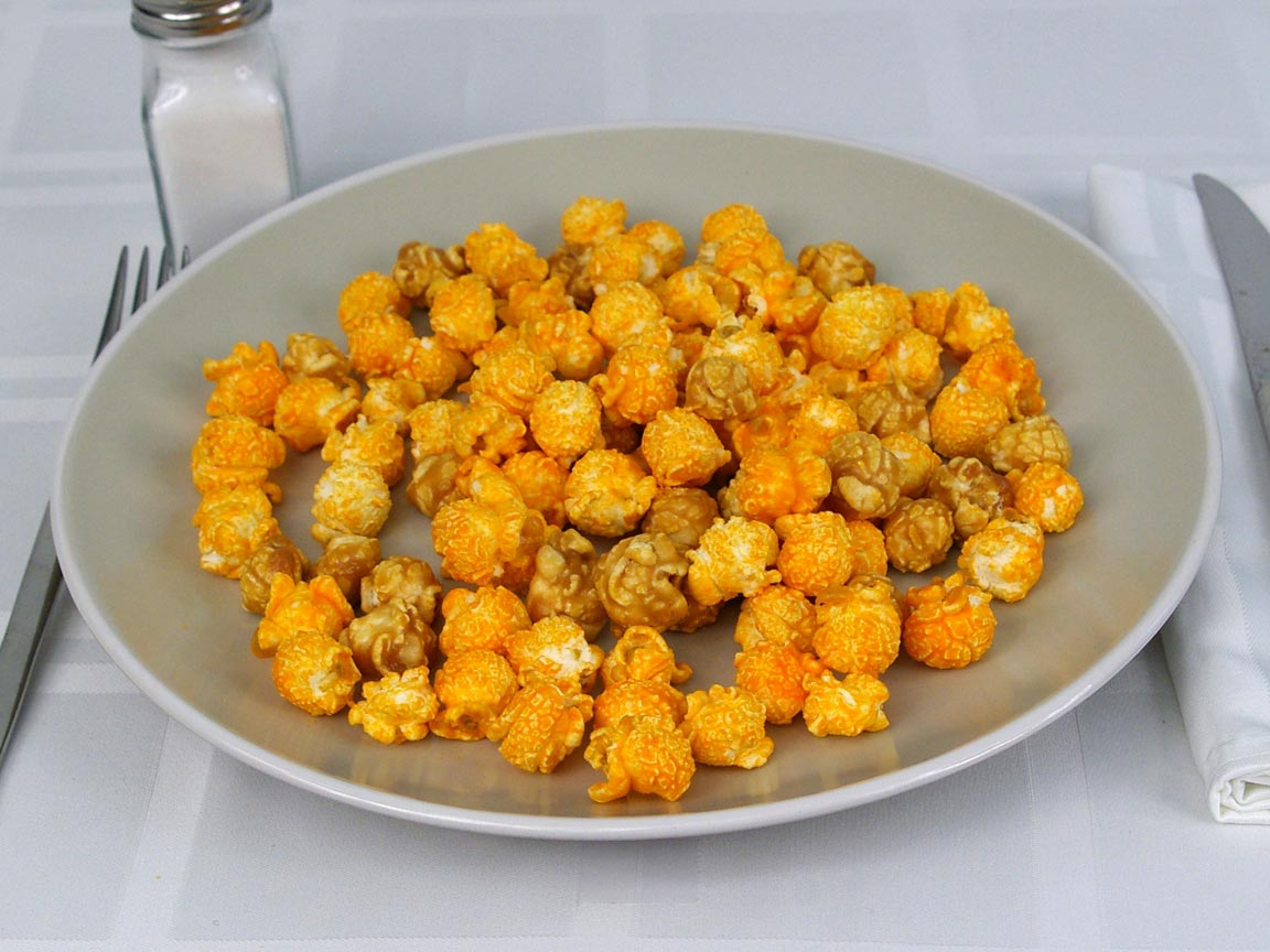 Calories in 226 grams of Chicago Mix Popcorn