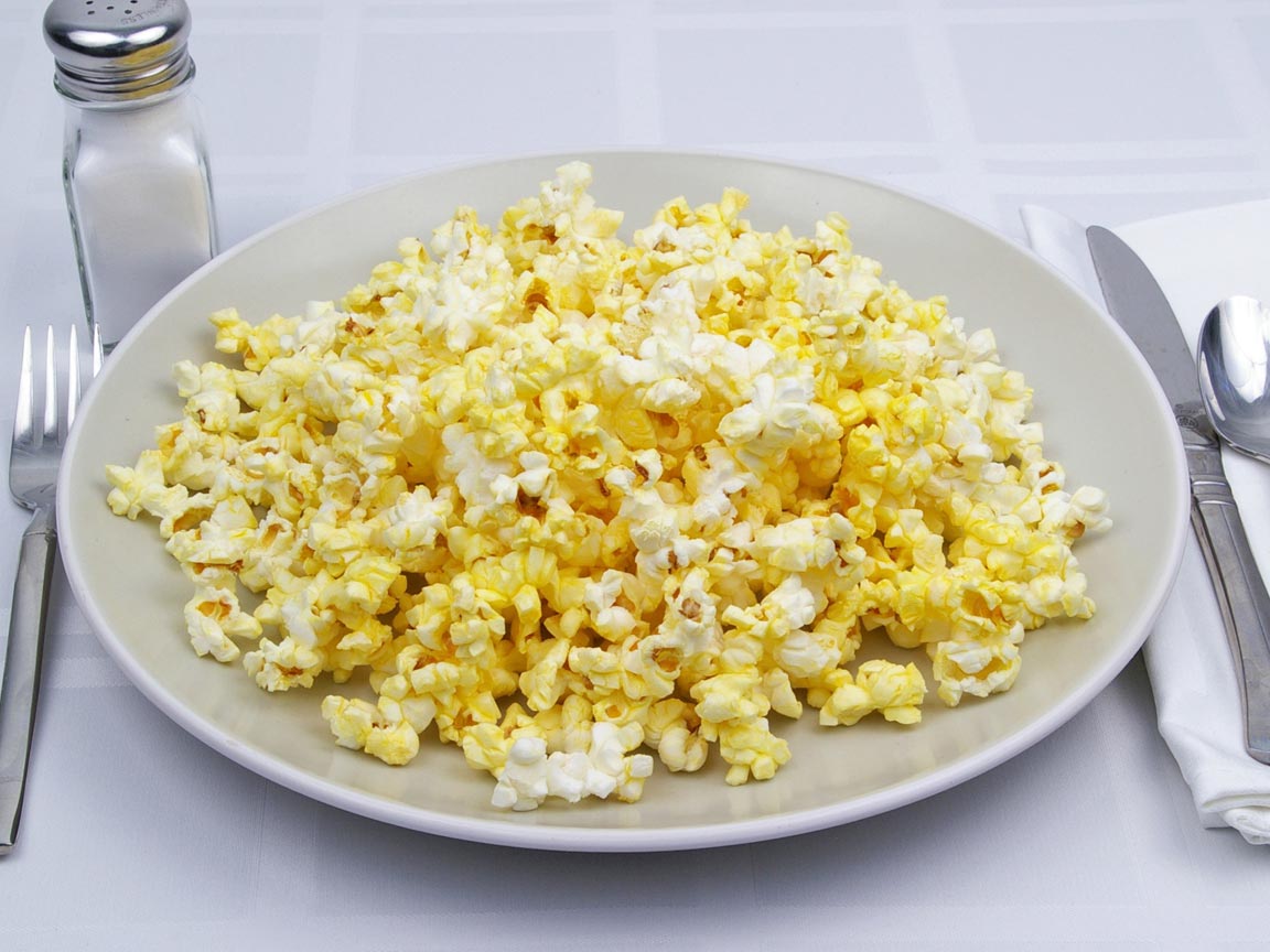 Calories in 4.33 cup(s) of Popcorn - Microwave - Butter