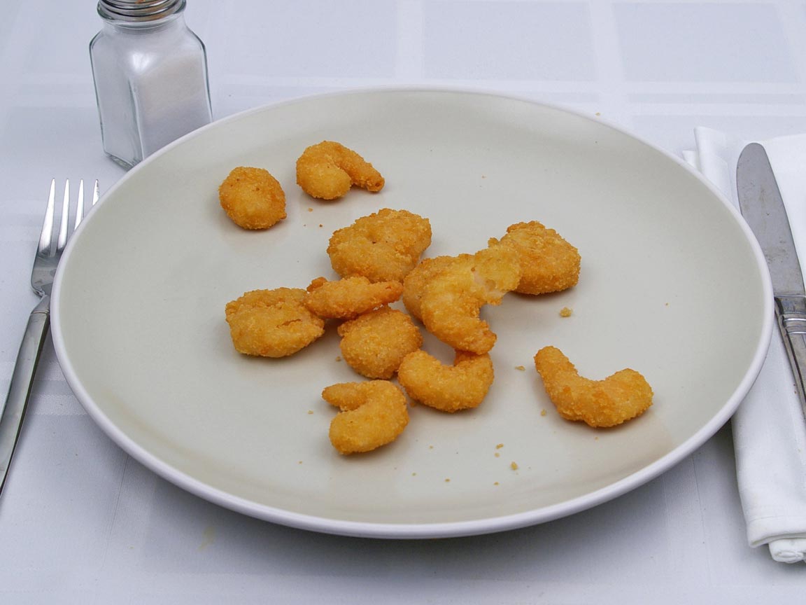 Calories in 1 order(s) of Long John Silver's - Popcorn Shrimp