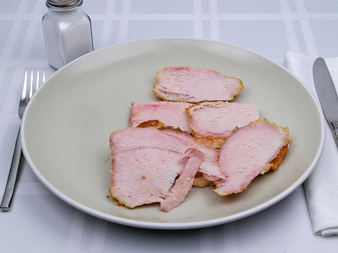 Calories in 6 piece(s) of Pork Loin Roast