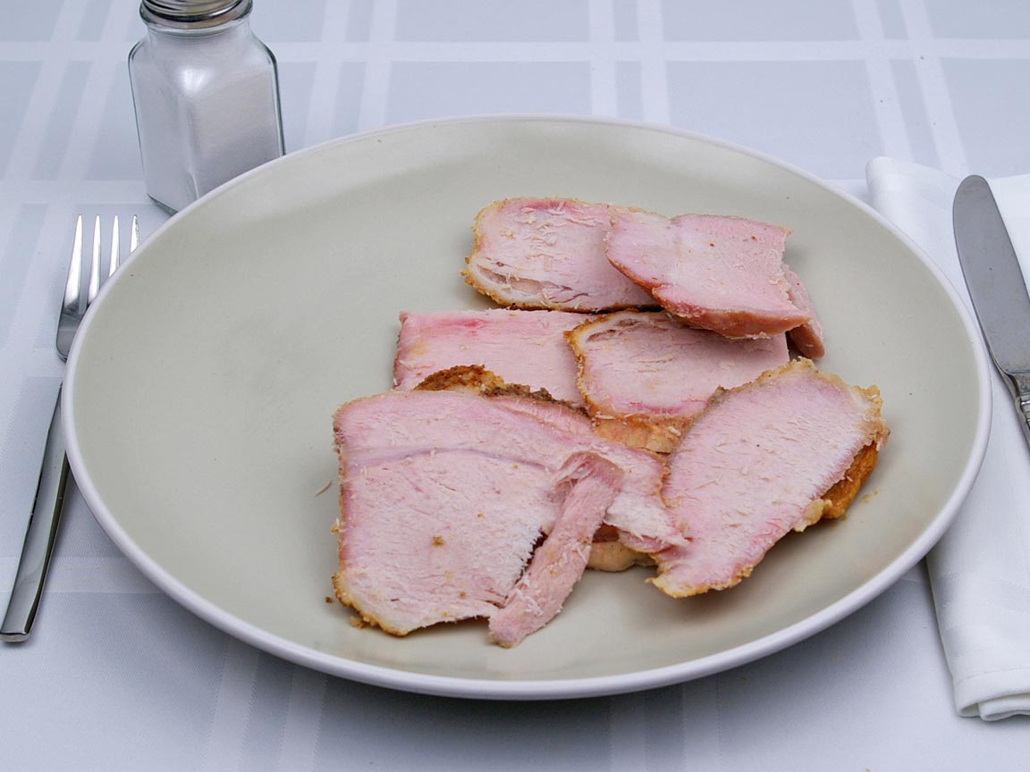 Calories in 7 piece(s) of Pork Loin Roast