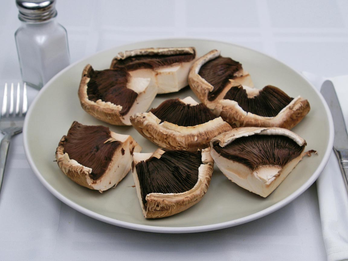 Calories in 2 mushroom(s) of Portobello Mushrooms