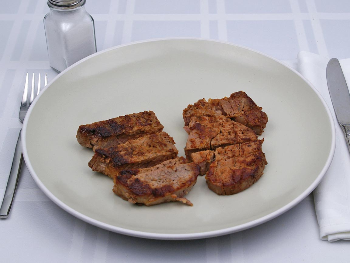 Calories in 170 grams of Porterhouse - Steak