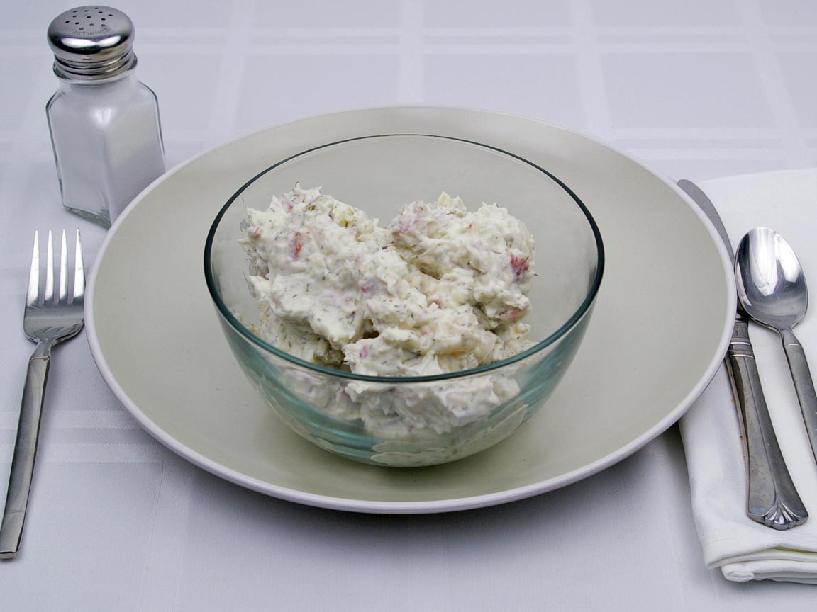 Calories in 2.25 cup(s) of Potato Salad - with Egg