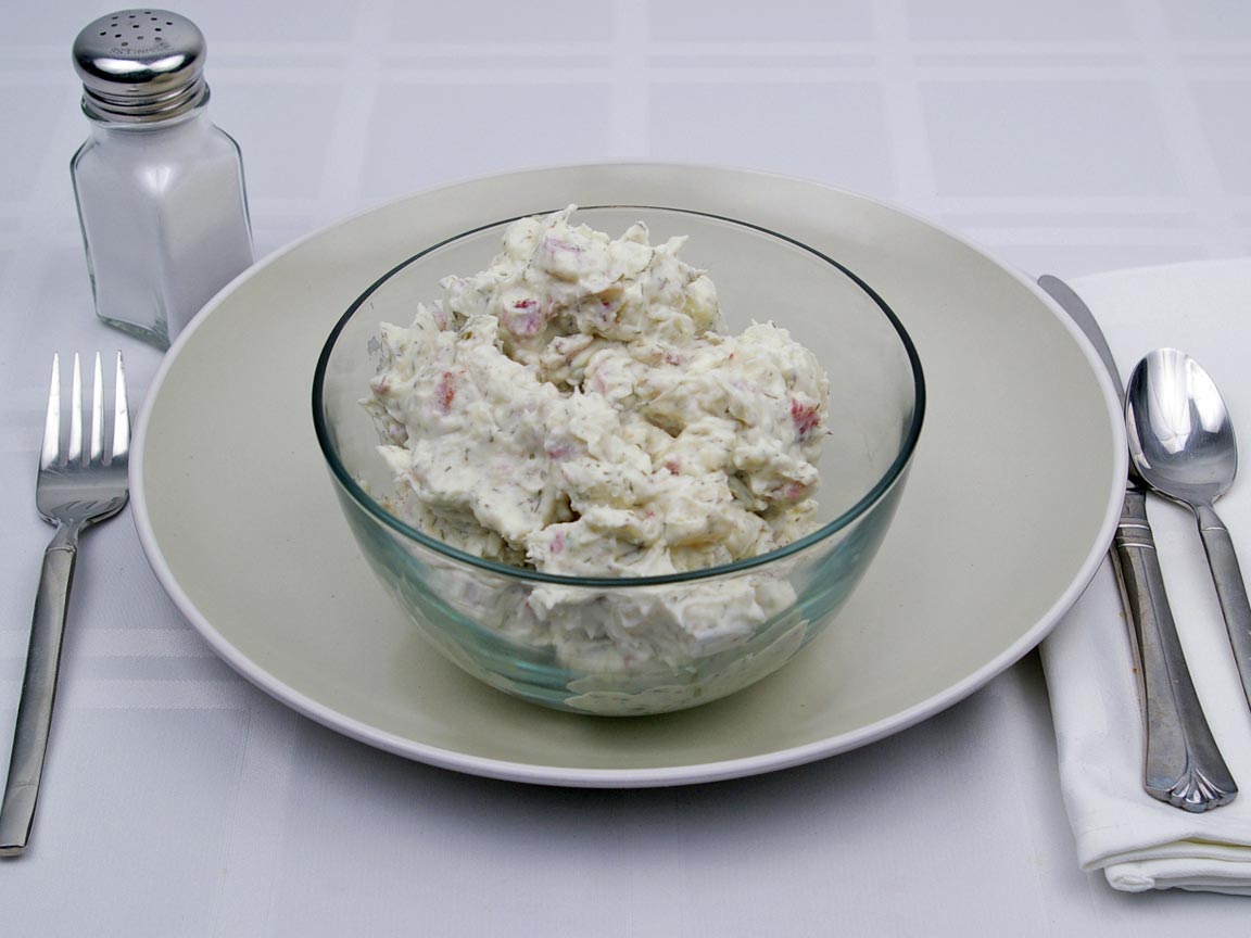 Calories in 2.5 cup(s) of Potato Salad - with Egg