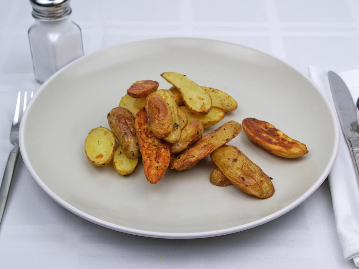Calories in 170 grams of Fingerling Potatoes - No Fat Added 