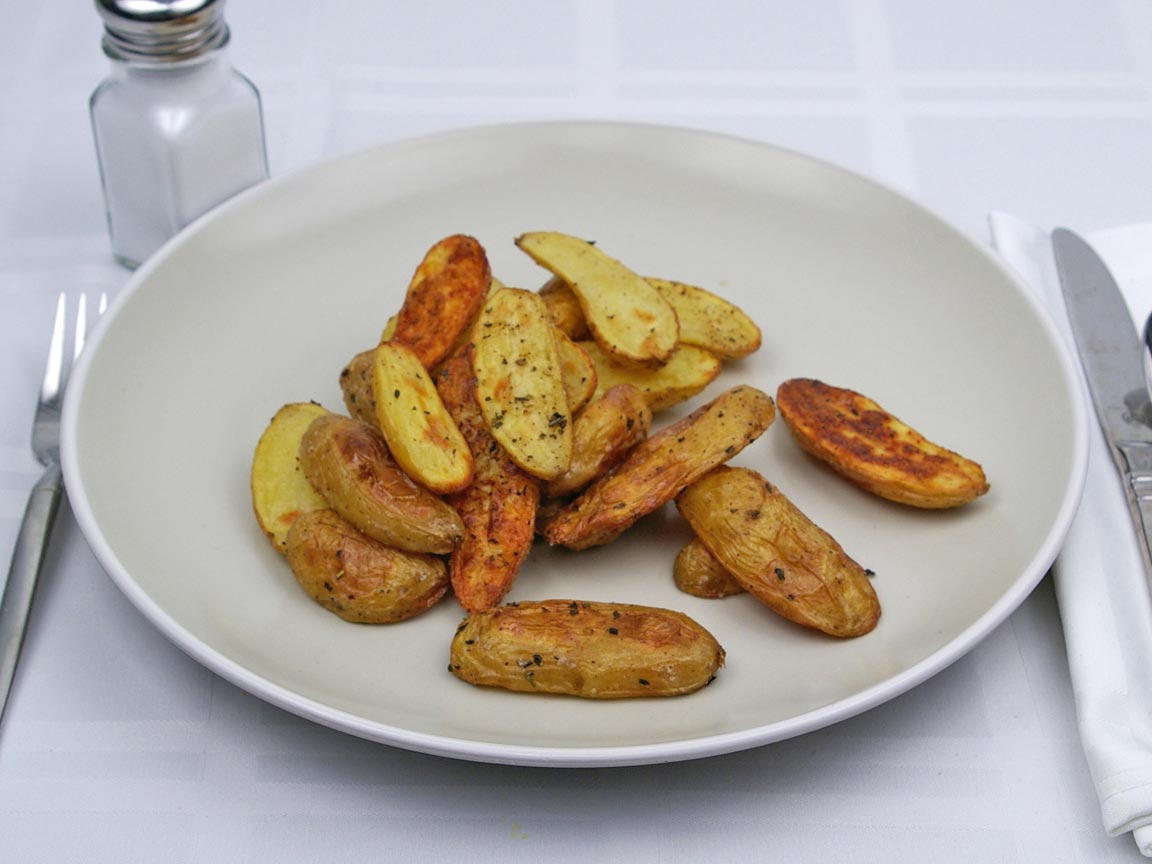 Calories in 198 grams of Fingerling Potatoes - No Fat Added 