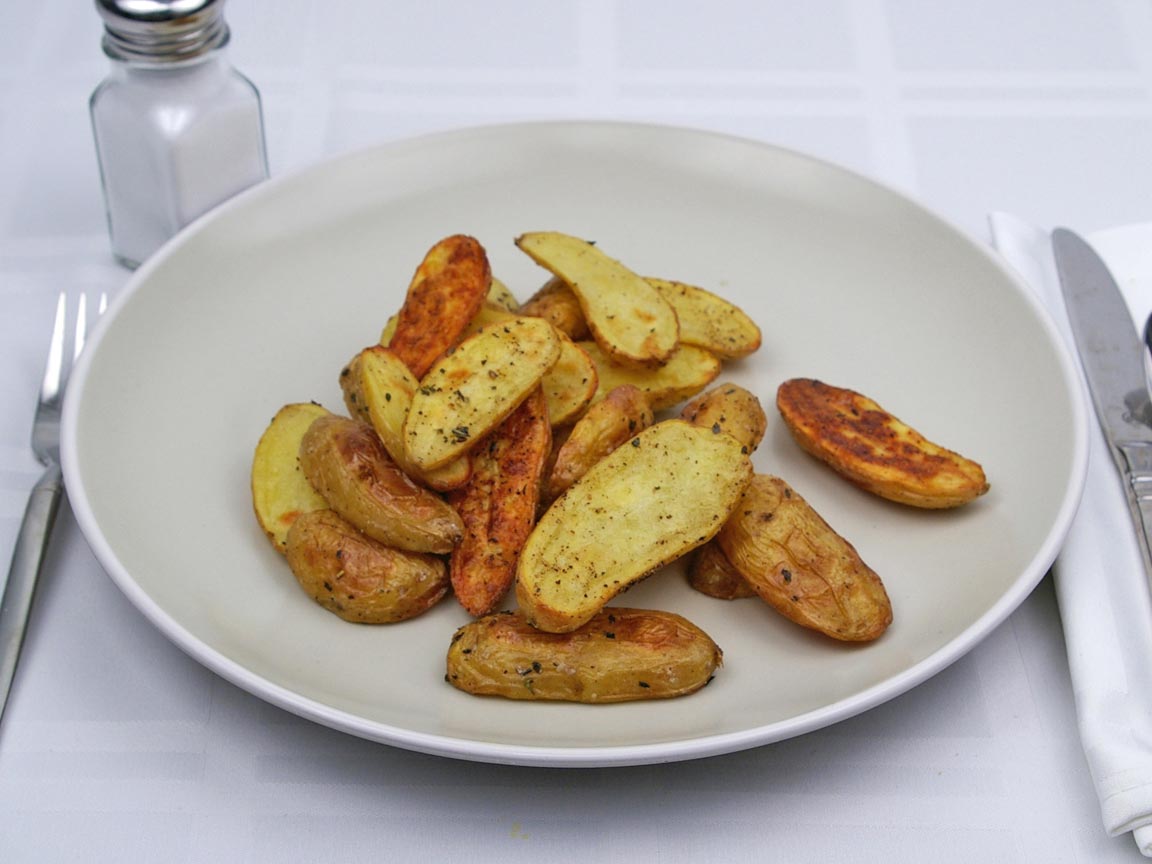 Calories in 226 grams of Fingerling Potatoes - No Fat Added 