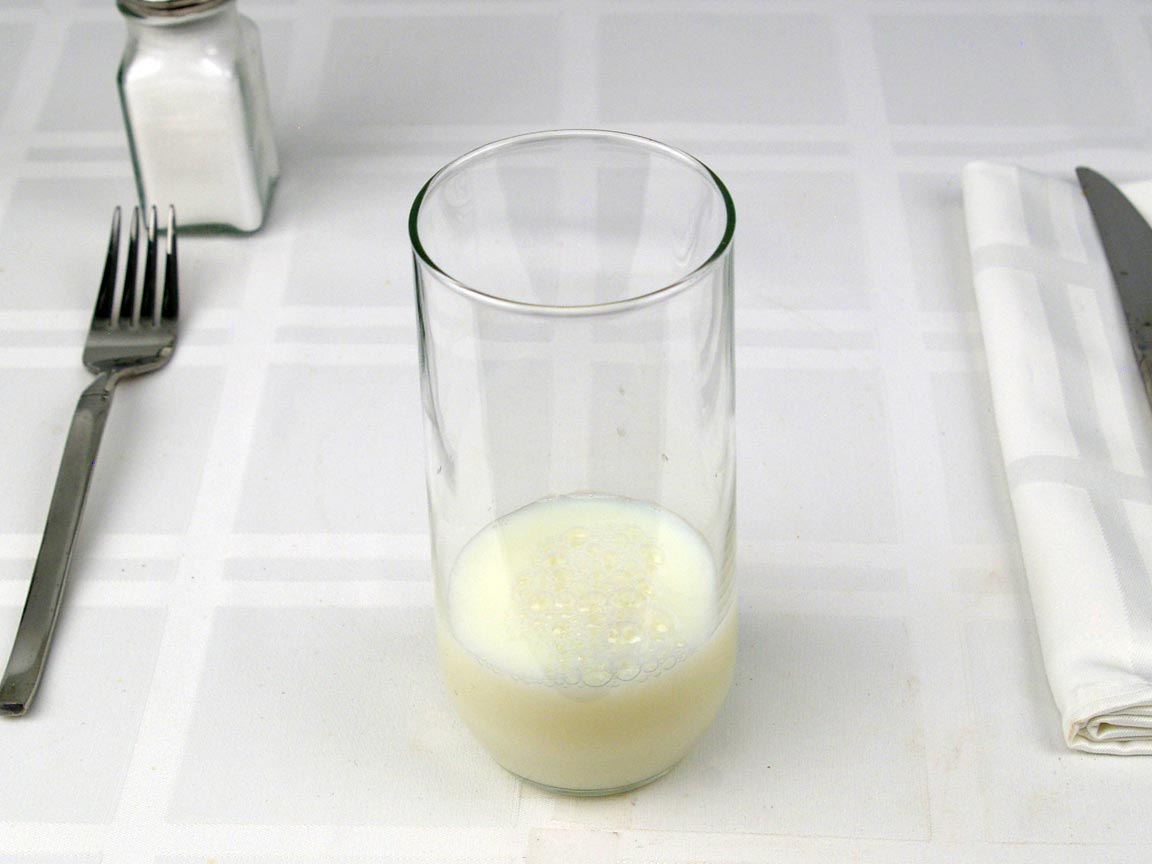 Calories in 4 fl oz(s) of Milk - Powdered Reconstituted - Nonfat