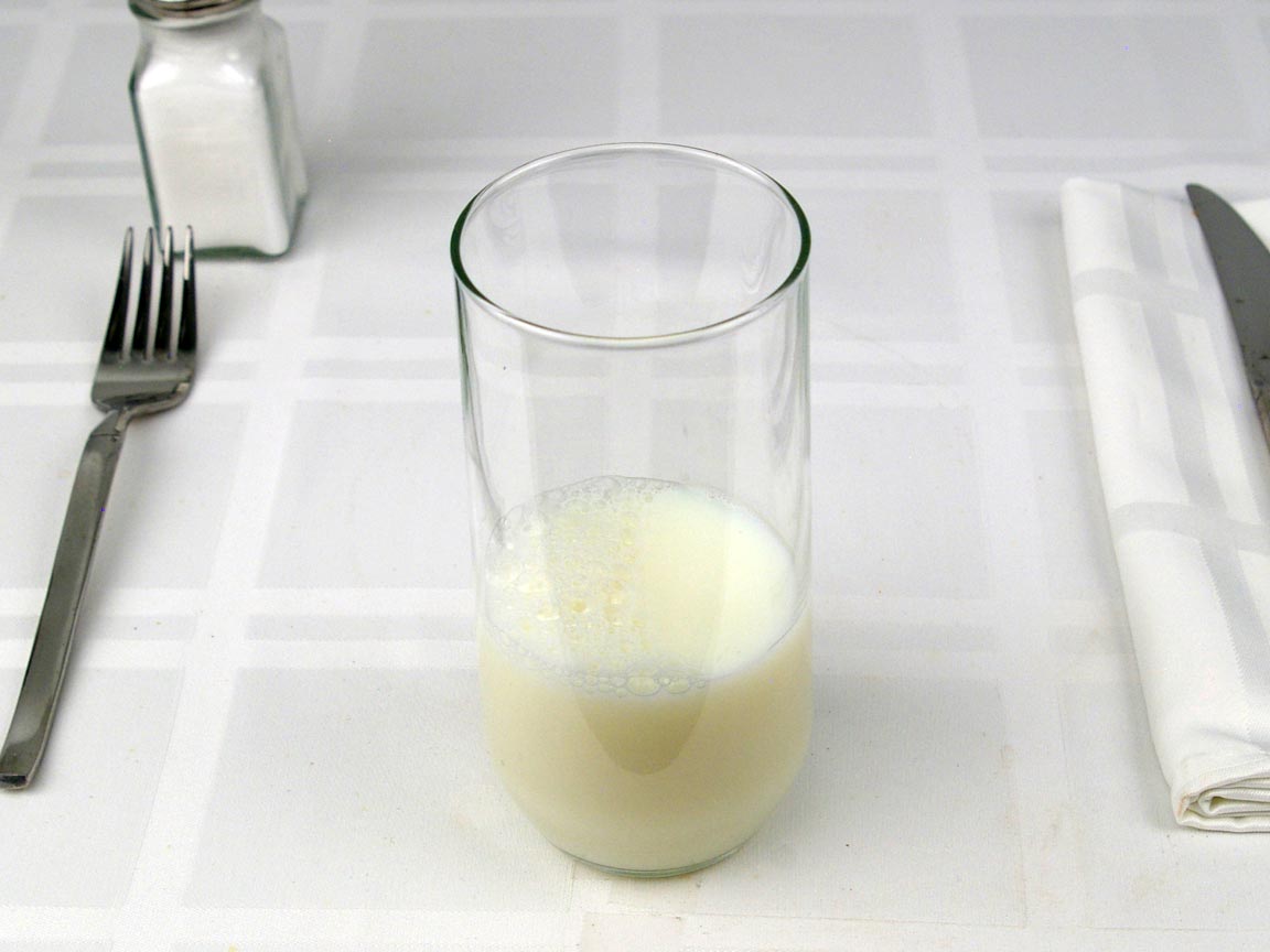 Calories in 6 fl oz(s) of Milk - Powdered Reconstituted - Nonfat