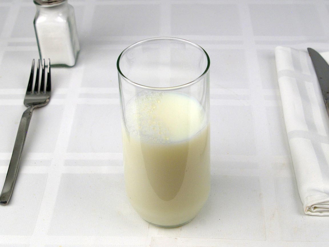 Calories in 10 fl oz(s) of Milk - Powdered Reconstituted - Nonfat