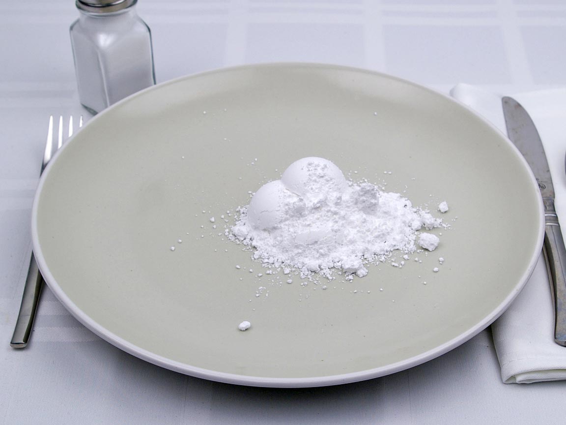 Calories in 0.5 cup(s) of Powdered Sugar