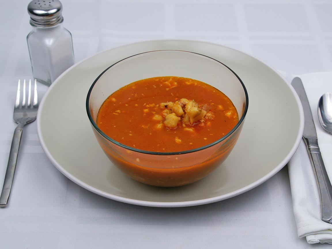 Calories in 1.75 cup(s) of Pozole Soup
