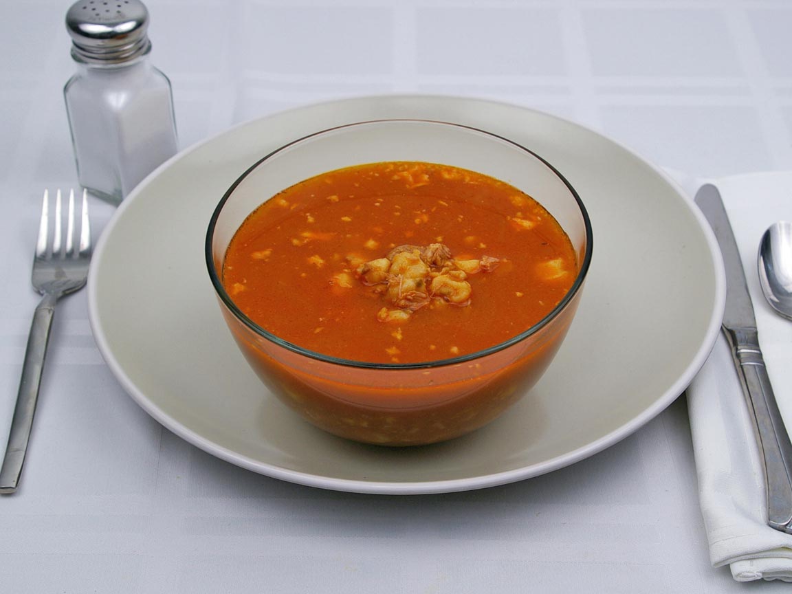 Calories in 2.25 cup(s) of Pozole Soup