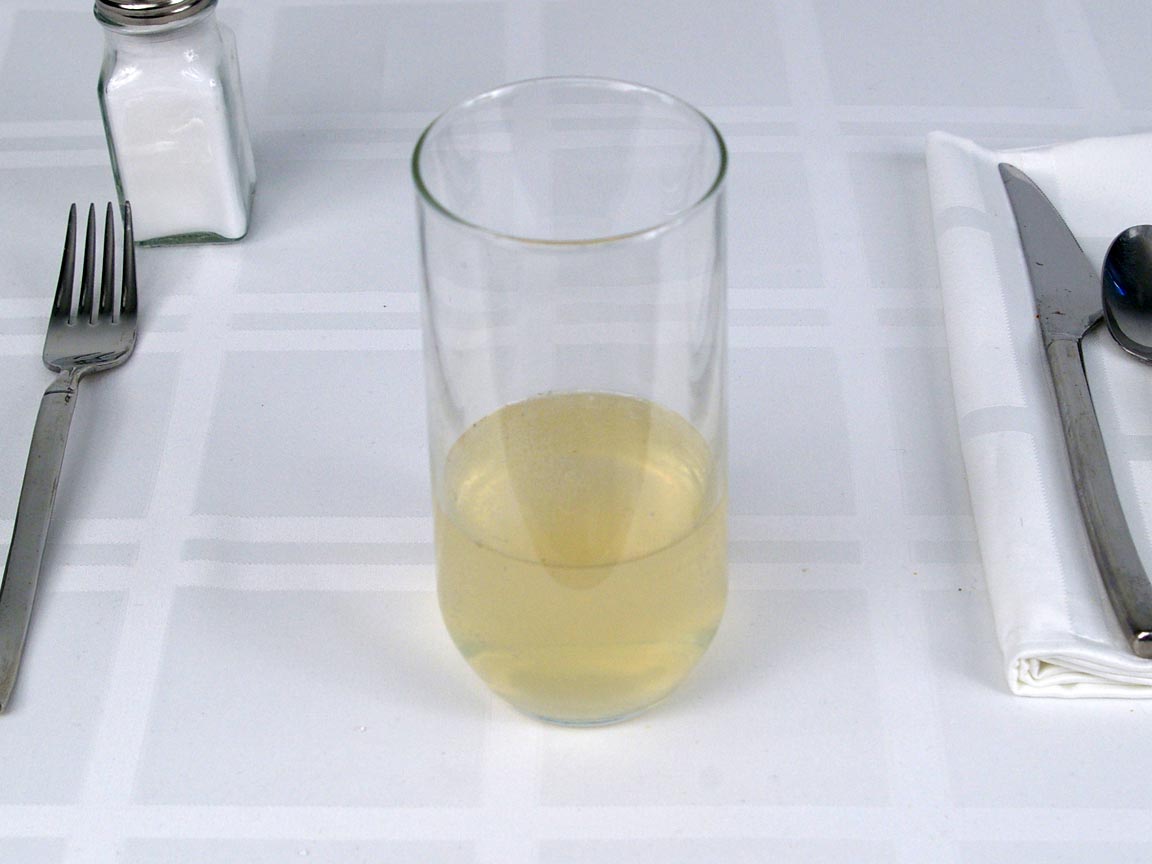 Calories in 6 fl oz(s) of Sparkling Probiotic Drink Lemon Cayenne