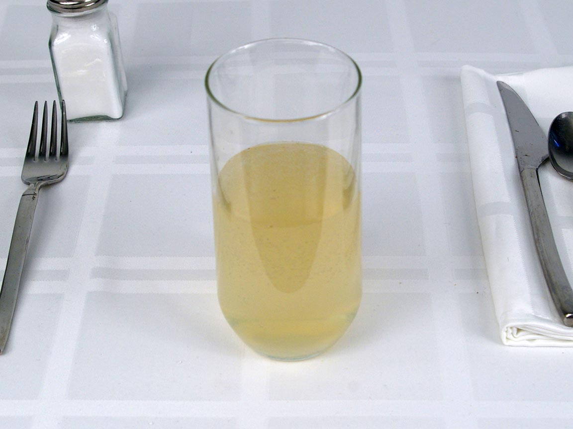 Calories in 10 fl oz(s) of Sparkling Probiotic Drink Lemon Cayenne