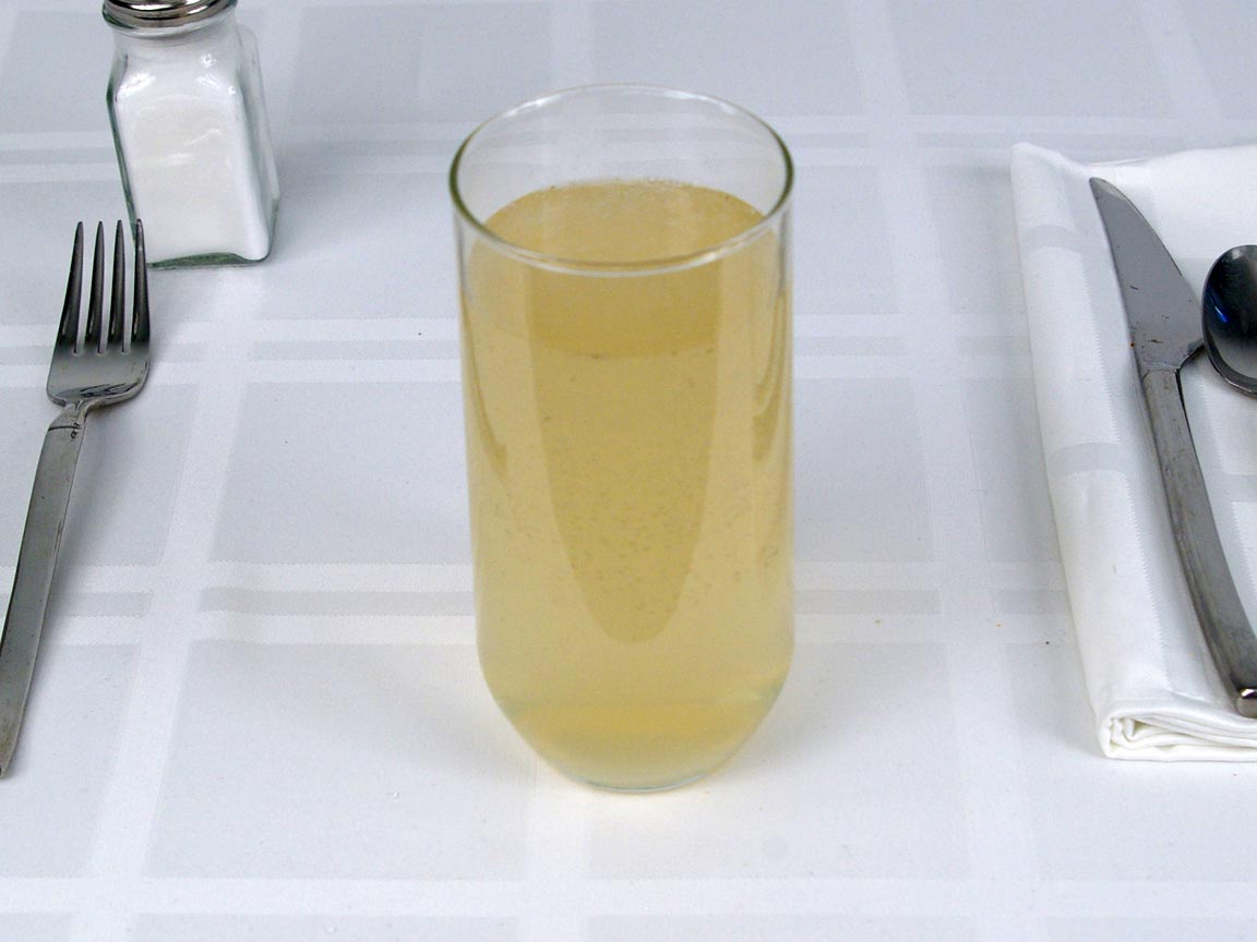 Calories in 14 fl oz(s) of Sparkling Probiotic Drink Lemon Cayenne