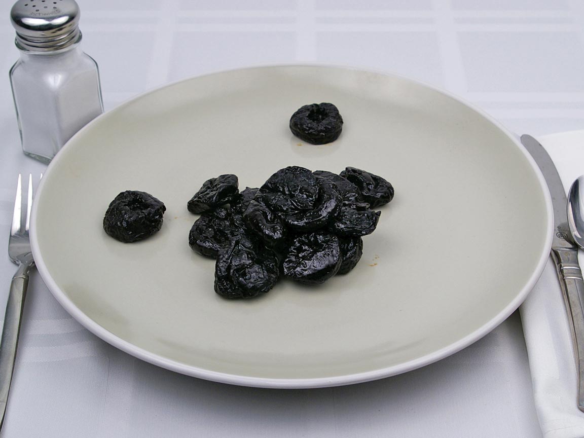 Calories in 141 grams of Prunes - Dried Plums