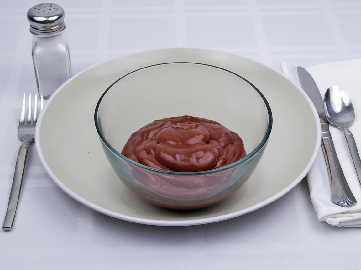 Calories in 226 grams of Chocolate Pudding - Sugar-Free - Non Fat Milk