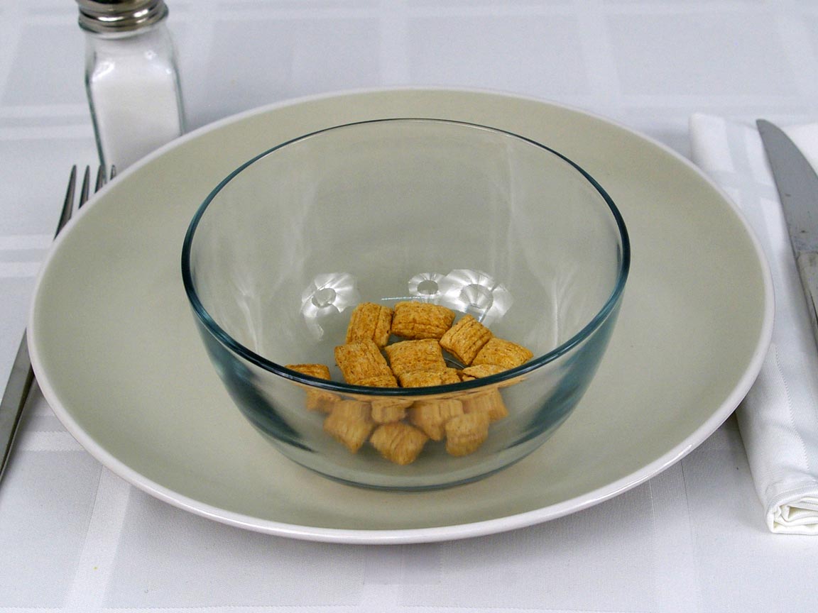 Calories in 0.25 cup(s) of Puffins Cereal