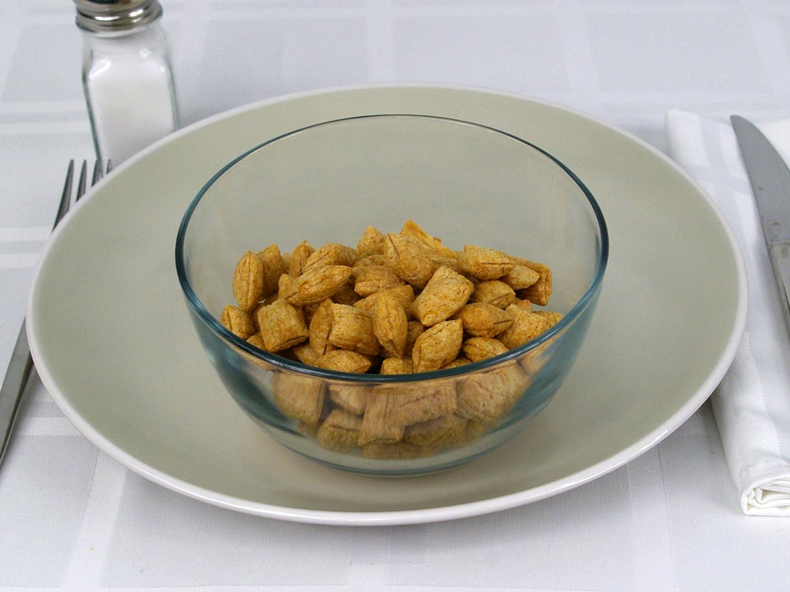 Calories in 1.75 cup(s) of Puffins Cereal