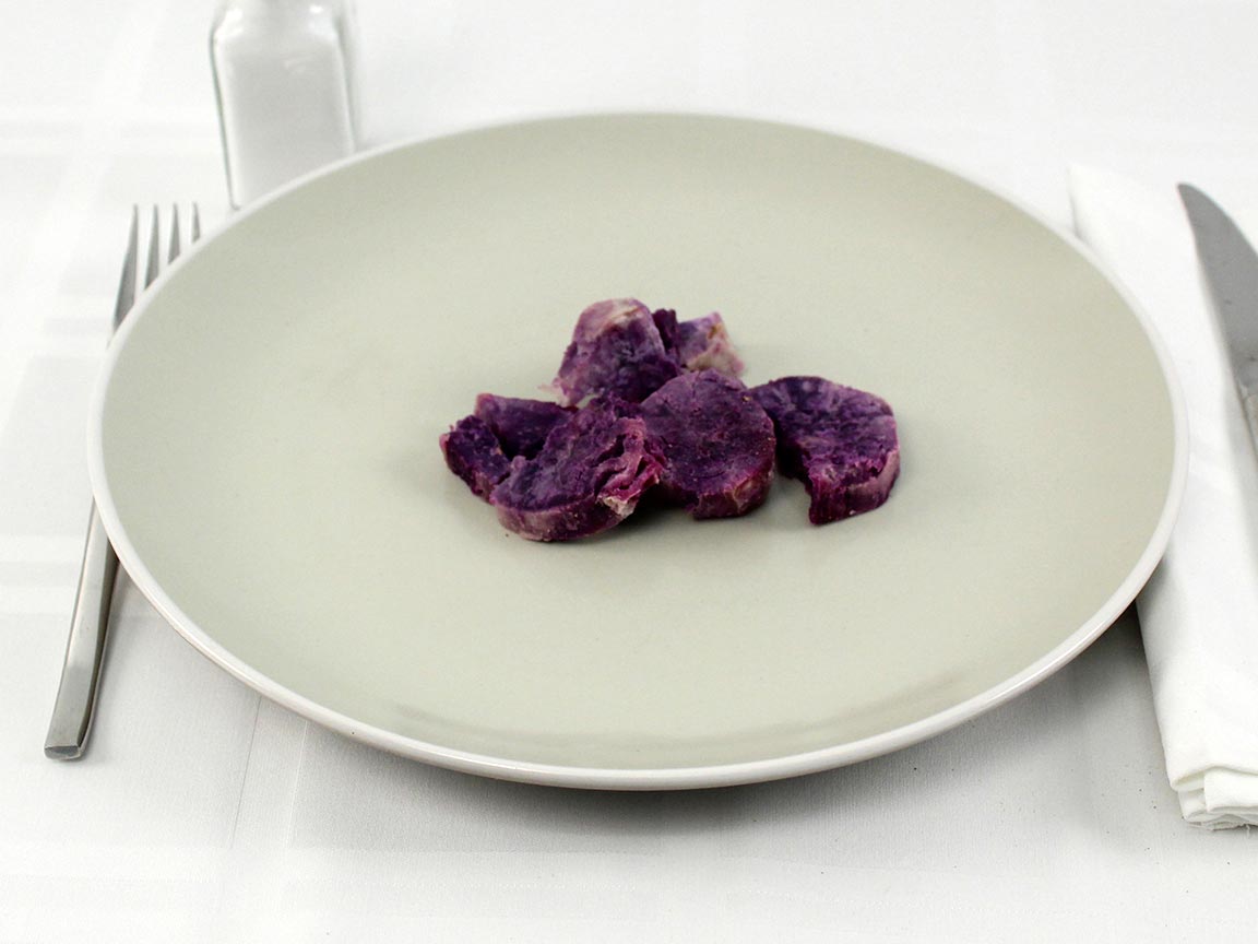 Calories in 60 grams of Purple Yam - Ube - Baked