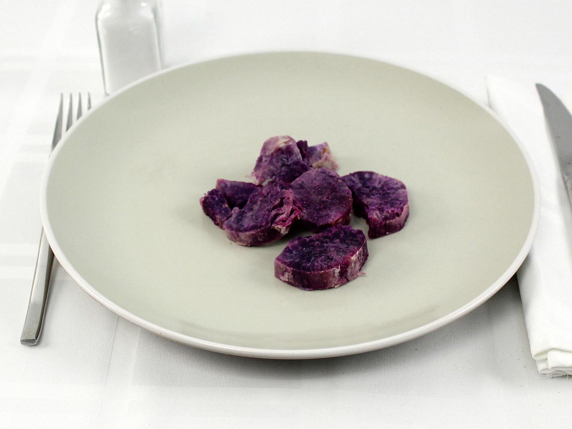 Calories in 75 grams of Purple Yam - Ube - Baked