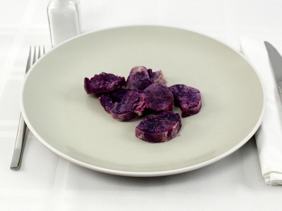 Calories in 90 grams of Purple Yam - Ube - Baked