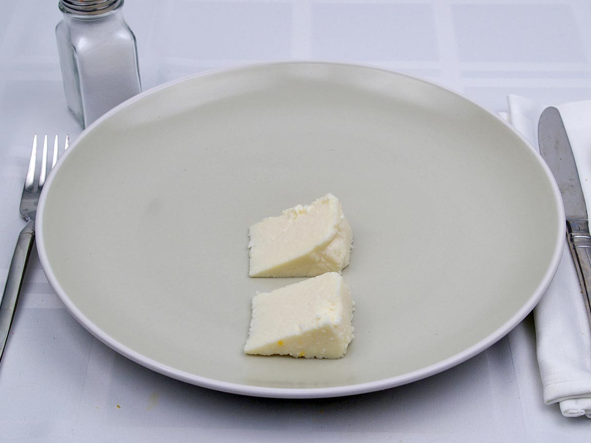 Calories in 56 grams of Panela Cheese